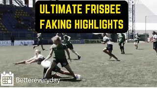 Ultimate Frisbee Faking Highlights