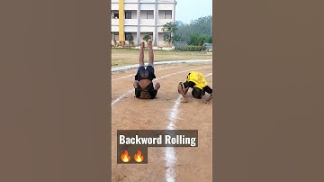 Backward rolling#armytraining #exarmy