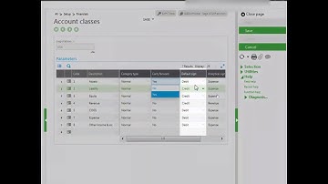 Enterprise Management – Sage X3 – How to define account classes