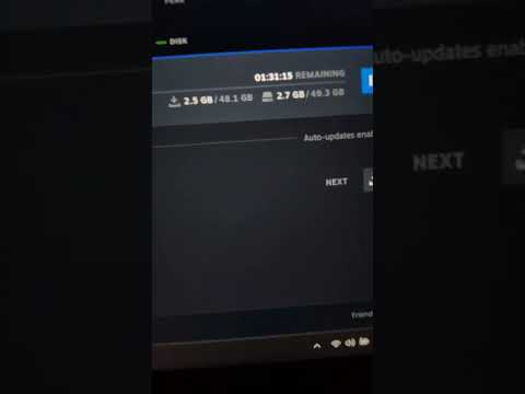 Steam is glitched my net is only 10 mbps