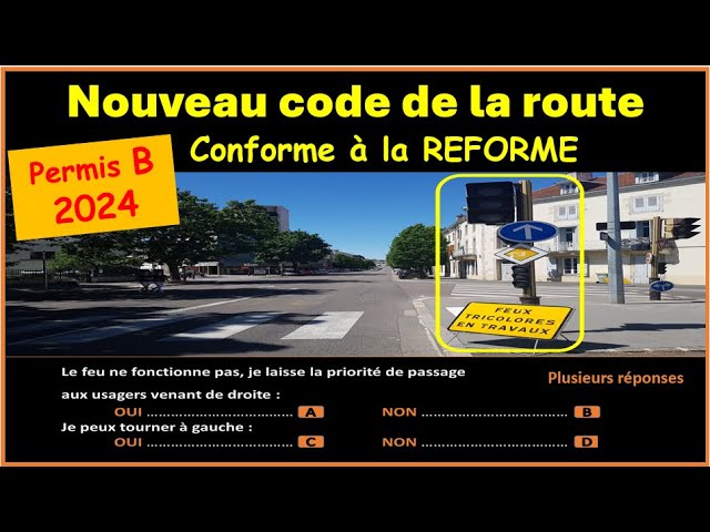 J'ai testé le nouvel examen de code de la route (et l'ai raté!)