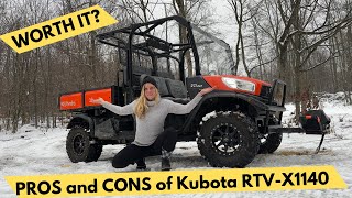 Was the Kubota RTV X1140 worth it for our homestead?