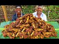 5 KG MUTTON BONE MARROW EATING | MUTTON NALLI ELUMBU EATING | GOAT BONE MARROW | FARMER COOKING