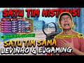 HISTERIS!! LEVINHO DAN EJGAMING 1 SQUAD?!  RANDOMNYA SENENG PARAH! | PUBG MOBILE