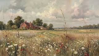 Vintage Oil Painted Countryside Farm 🌾 4K Samsung TV Screensaver screenshot 5