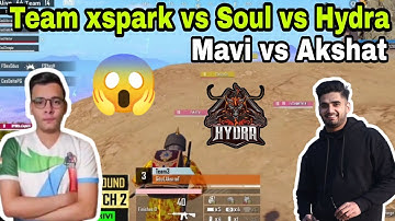 Soul vs Xspark vs Hydra in war mania official | Mavi on fire