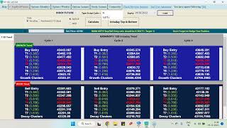 Smart finance Nifty intraday analysis using 1-SD software screenshot 2