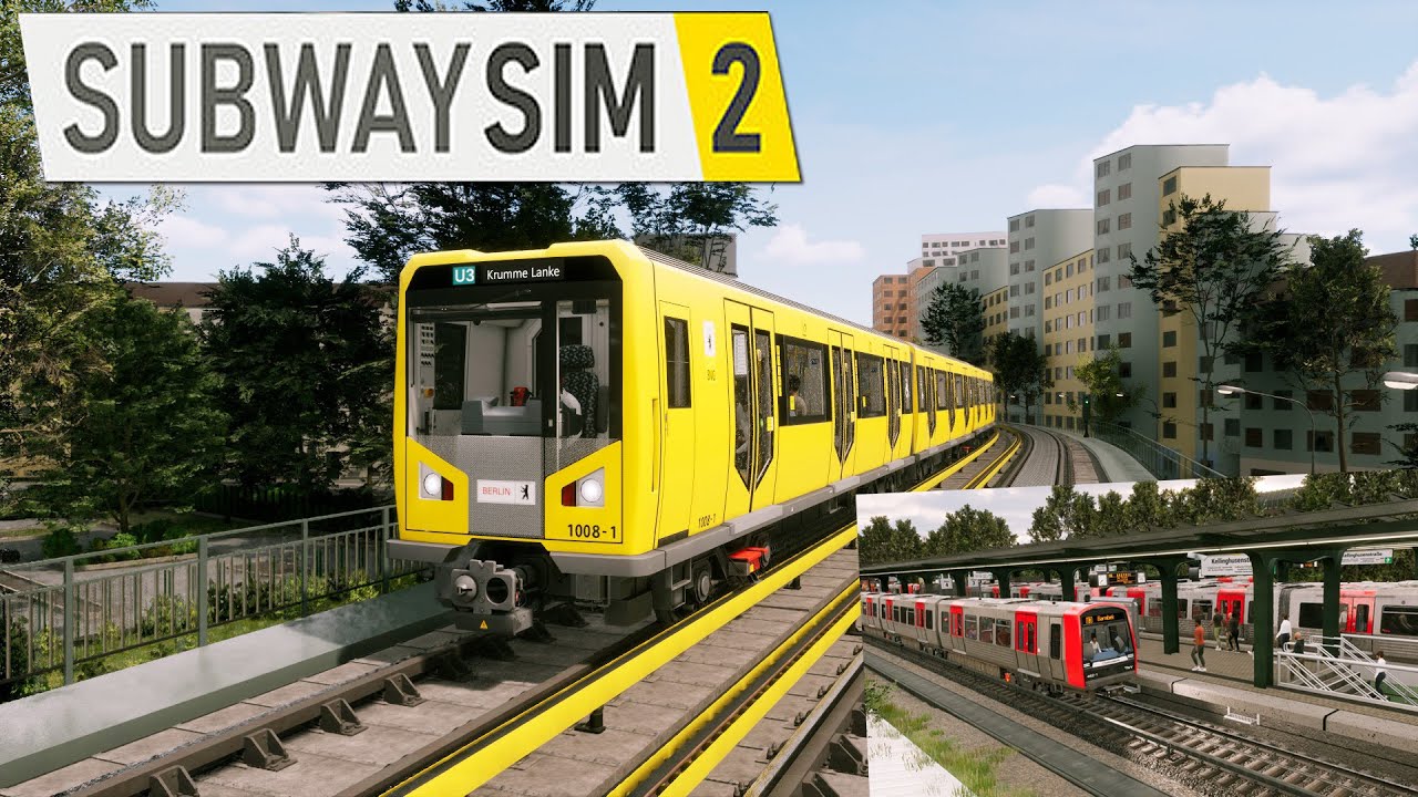 SubwaySim 2 DLSS UPDATE macht U-Bahn Berlin und Hamburger Hochbahn viel SCHÖNER im Gameplay