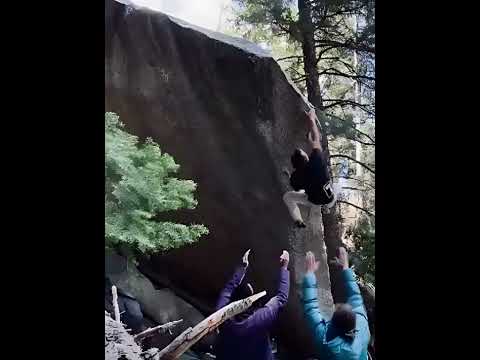 Beta Video for climb Prime Rib v9, Little Cottonwood Canyon