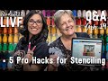 Top Pro Hacks for Stencil Painting