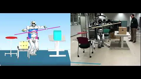 Smooth Collision Avoidance: Practical Issues in Dynamic Humanoid Motion