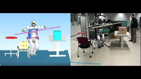 Smooth Collision Avoidance: Practical Issues in Dynamic Humanoid Motion