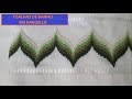 BORDADO BARGELLO   PONTO PICOS   AULA 07 - #0150