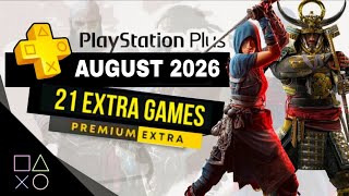 PlayStation Plus Extra August 2026 Games | PS Plus Extra August 2026
