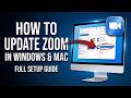 How to Update Zoom Workplace (2026 Official Desktop & Mobile Guide)