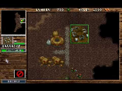 Warcraft: Orcs and Humans - Orc Campaign Gameplay - Part 01