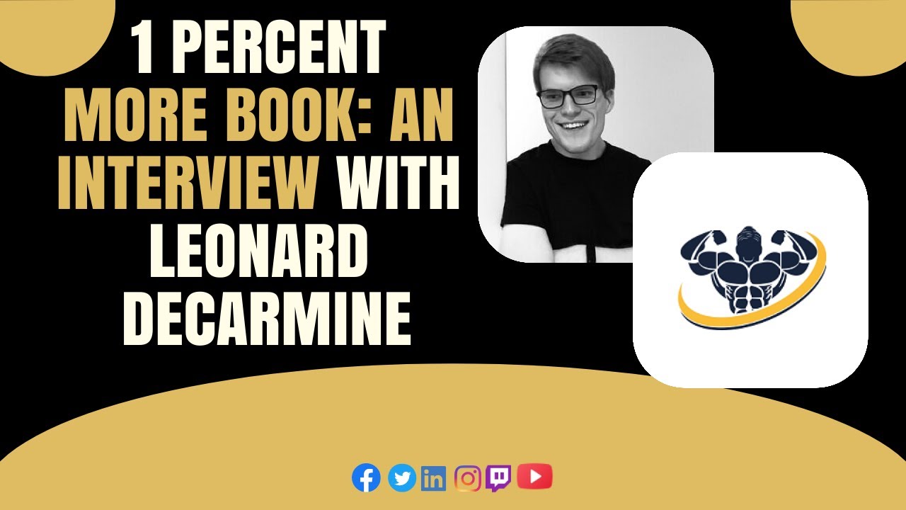 1% More Books: An Interview with Leonard DeCarmine