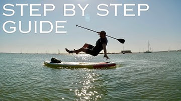 Tips to get Back on your SUP After Falling Off (Stand Up Paddle Board Self Rescue)