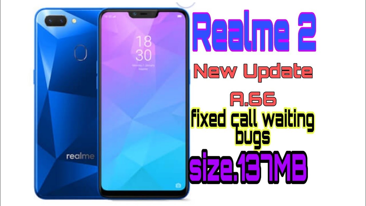 Realme 2 New Update April Month A.66