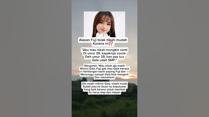 Alasan Fuji Tidak nikah muda #foryou #motivasi #keluarga #motivasidiri #family #keluargabahagia