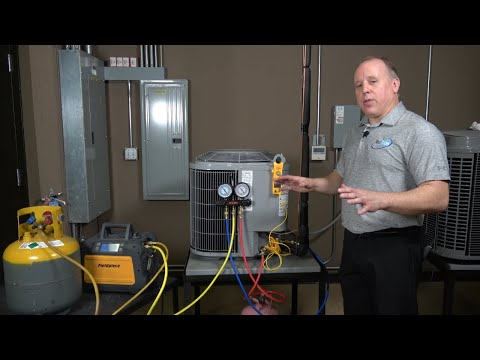 Video: Refueling A Split System: How To Fill An Air Conditioner With Freon With Your Own Hands? Self-service Refueling Of Equipment With R-410A Freon By Pressure