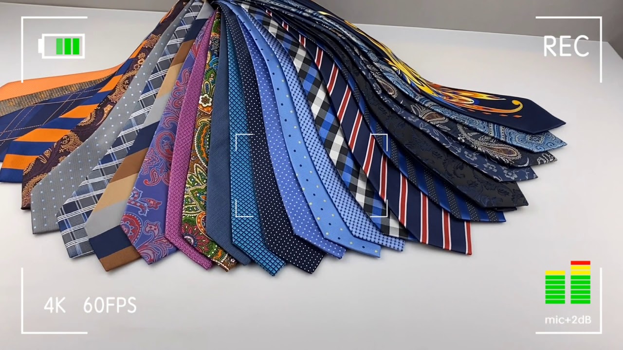 Mens Neckties Set Pocket Square Ties for Men Accessory Wedding