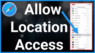 How To Allow Location Access On Safari