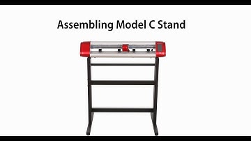 How to assemble Skycut Model C stand