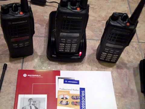 motorola ht1250 two way professional radios and accessories youtube