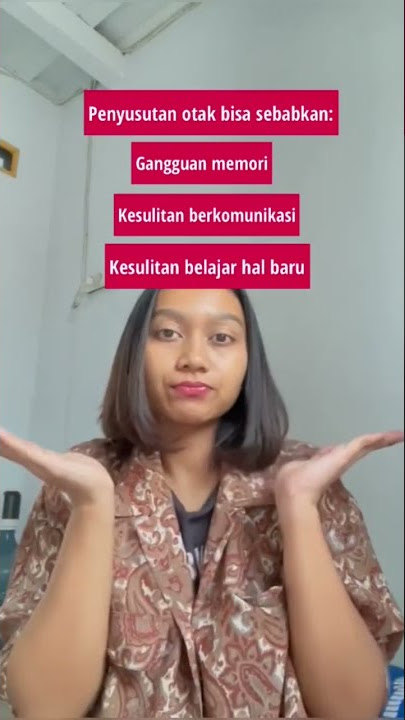 Penyebab otak menyusut di usia muda #shorts