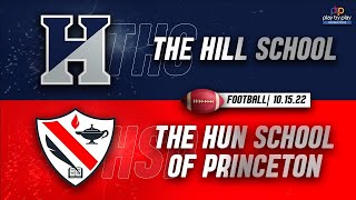 Football vs. Hill - 10-15-22