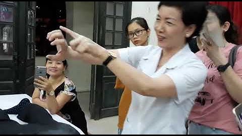 19 động tác Xoa bóp cơ bản - Ths Bs Trần thị Thanh Bình dạy cho lớp 6e-2019