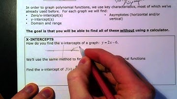 Graphs of Rational Functions (1 of 4)