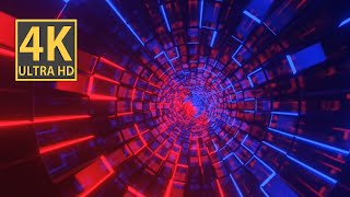 Abstract Background Video 4k Screensaver TV Red Blue Metallic Tunnel VJ LOOP NEON Visual ASMR by Chill & Relax with Visual Effects 551 views 12 days ago 6 hours, 24 minutes