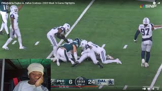 EAGLES FAN Reacts to Philadelphia Eagles vs. Dallas Cowboys | 2023 Week 14 Game Highlights