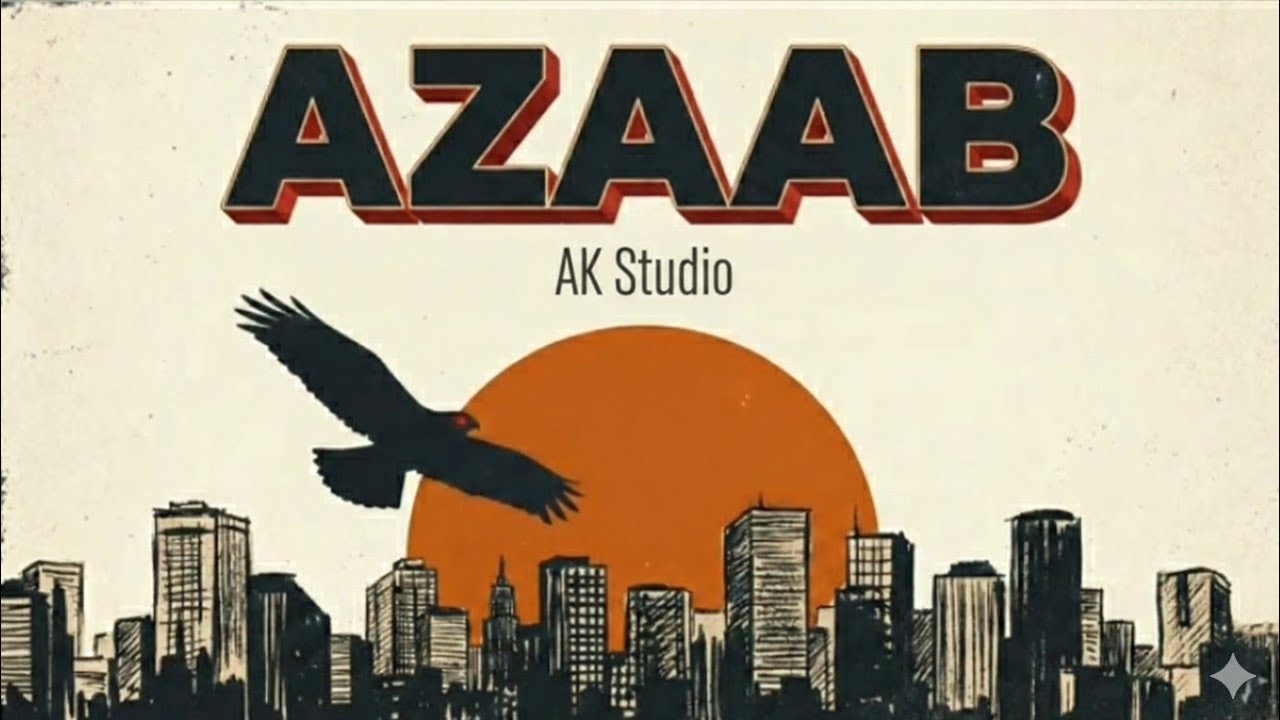 Azaab – AK Studio| Official Audio | Emotional Hindi Urdu Rap | Heartbreak Poetry Rap | Sad Hip Hop 💔