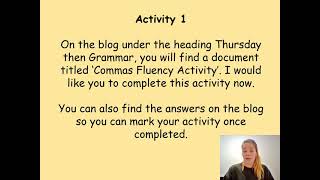 Year 5 and 6 - Thursday 25th February - Commas to avoid ambiguity