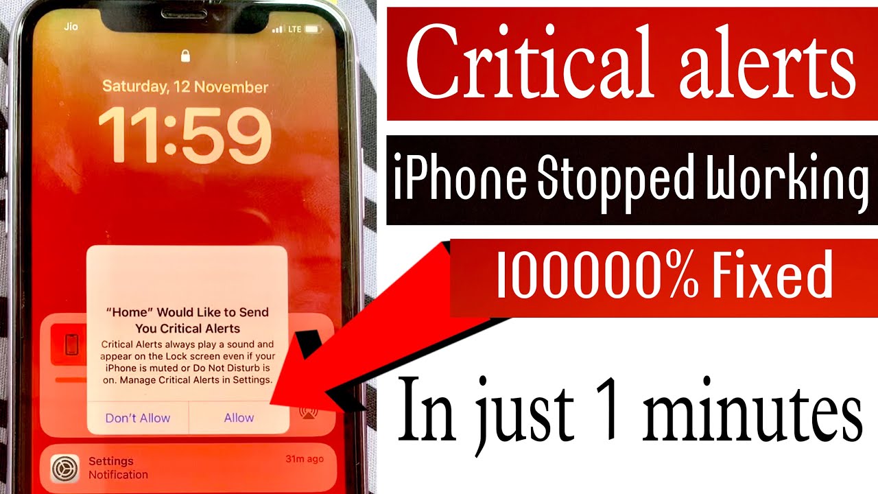  Home Would Like To Send You Critical Alert How To Fix How To
