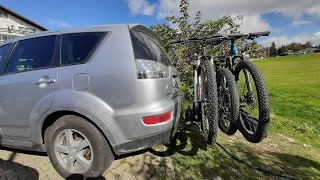 XLC Beluga 3 towbar bike carrier