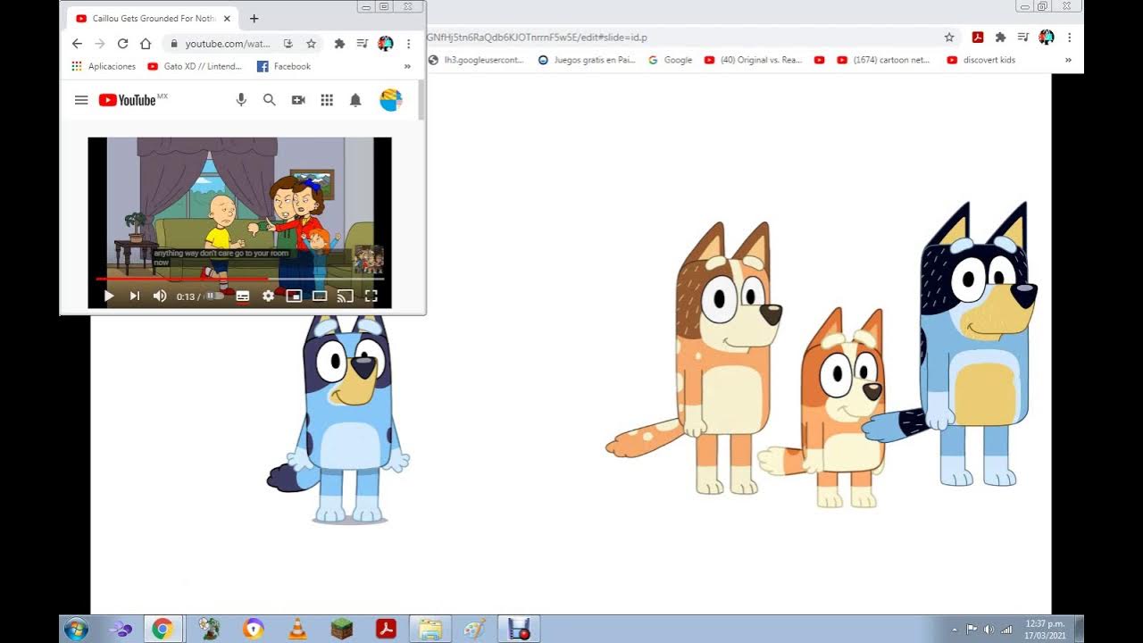 Bluey Gets Grounded for Nothing S1 E1 YouTube