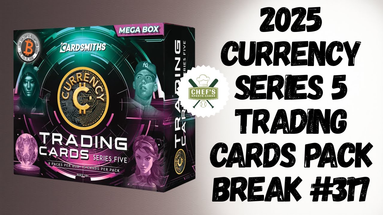 2025 CARDSMITHS CURRENCY TRADING CARDS SERIES 5 PACK BREAK #317 - LIVE-1/1/2026