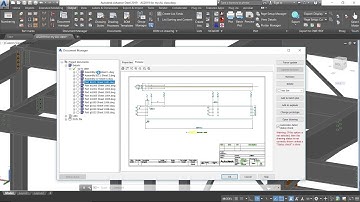 Advance Steel - Shop Drawings Creation