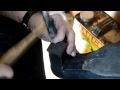 Shoe repair womens shoe rubber heel