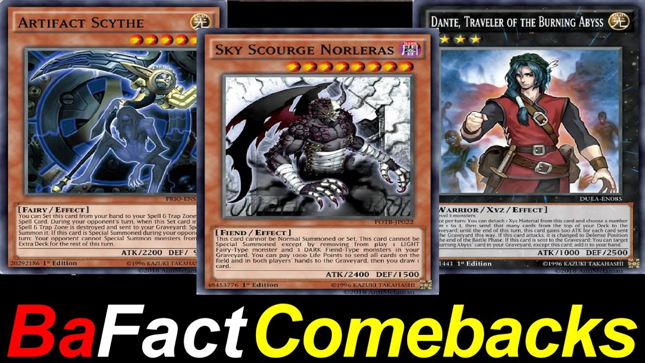 Comeback After Comeback Ft..Blow The Field - Burning Abyss Artifact Sky Scourge Norleras Deck YuGioh Comeback After Comeback Ft..Blow The Field - Burning Abyss Artifact Sky Scourge Norleras Deck YuGioh