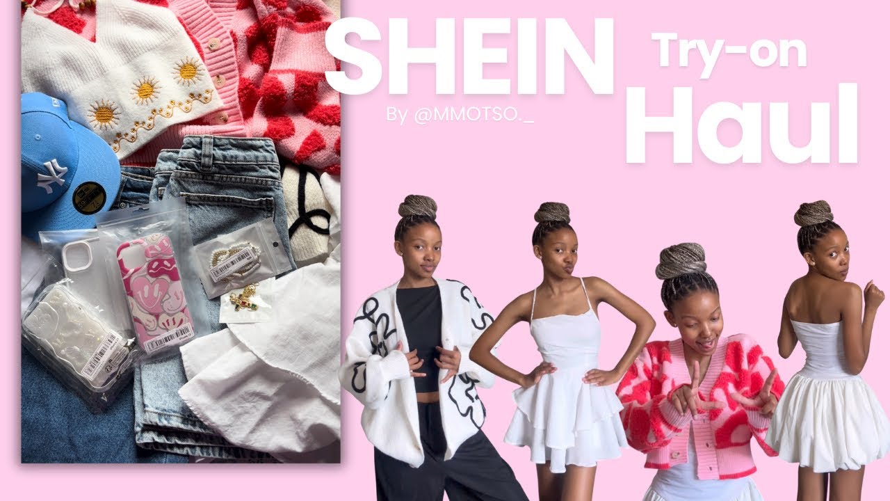 Shein try-on Haul + items from other stores || South African YouTuber || Bubbles T