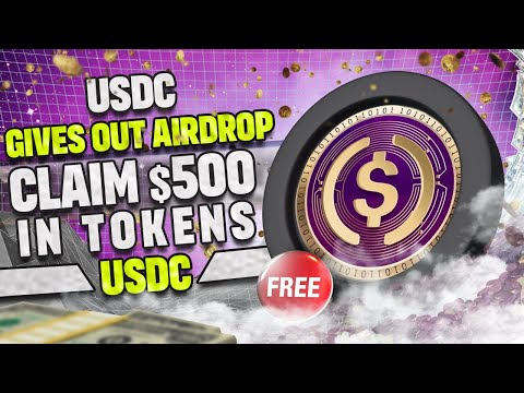 THIS USDCircle Crypto Airdrop COULD BE WORTH 1 easy STEP! DON'T MISS THE DEADLINE!