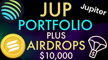 Jupiter JUP Portfolio Dashboard & Airdrops! 2025
