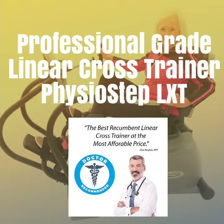 Professional Grade Linear Cross Trainer PhysioStep LXT
