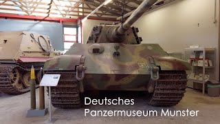 Deutsches Panzermuseum Munster - Das Museum zeigt Panzer, Fahrzeuge und Waffen