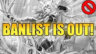 APOLLOUSA IS BANNED?! TCG BANLIST | Yu-Gi-Oh!